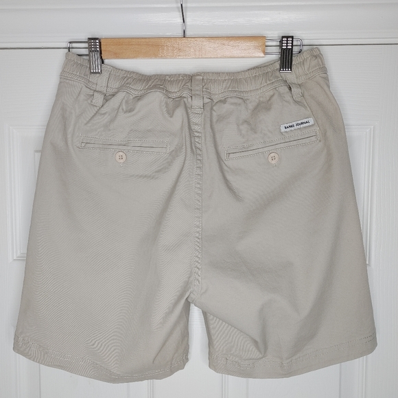 BANKS JOURNAL SUPPLY WALKSHORT, BONE MENS 28 - Picture 4 of 10